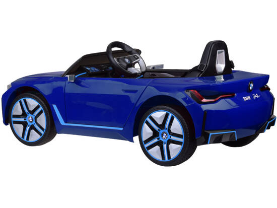 Battery-powered electric car BMW i4 for children, remote control PA0310 NI