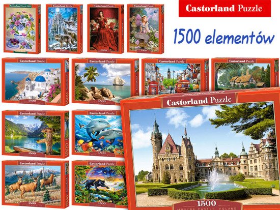 Beautiful Castorland Puzzle 1500 elements CA0018xi.