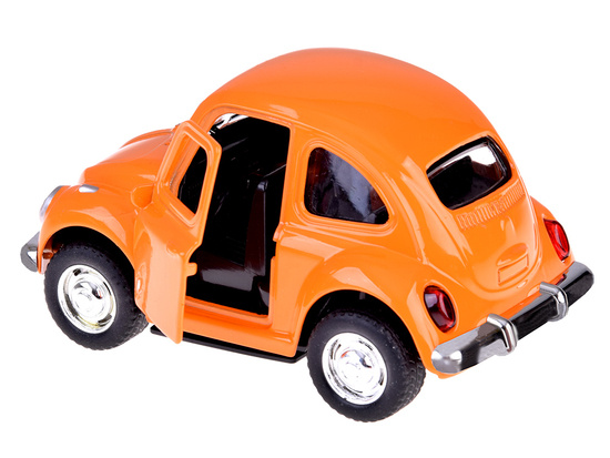 Beetle car, metal toy car, opening doors, light, sound ZA4991