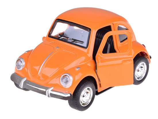 Beetle car, metal toy car, opening doors, light, sound ZA4991