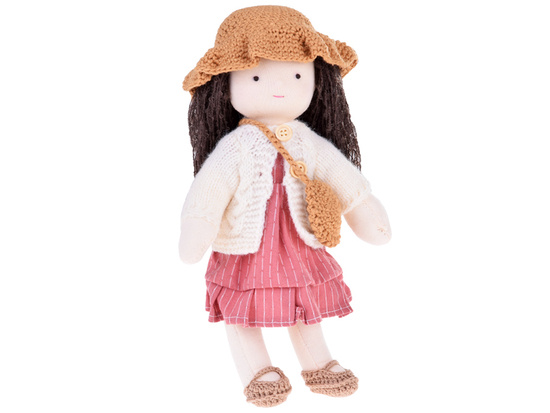 Beige Lovely Soft Doll - Minimalist Facial Expressions Learning Emotions ZA4996