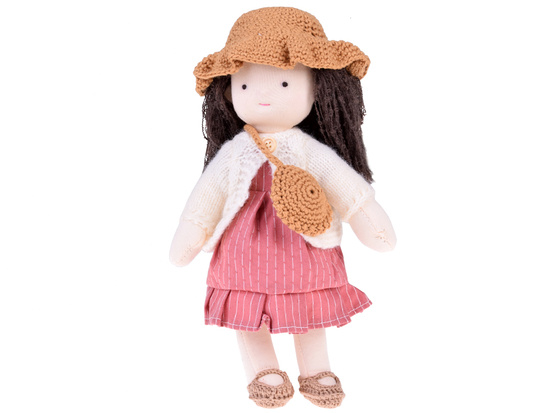 Beige Lovely Soft Doll - Minimalist Facial Expressions Learning Emotions ZA4996