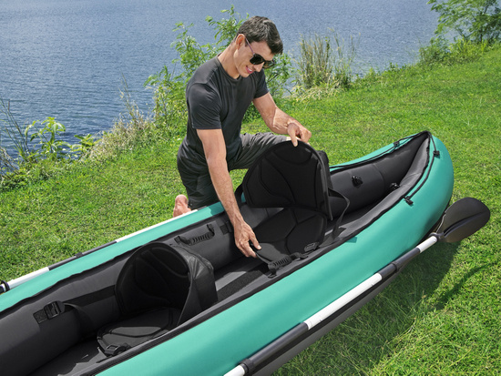 Bestway 2-person Kayak Ventura Elite X2 inflatable boat Hydro Force paddles 65052