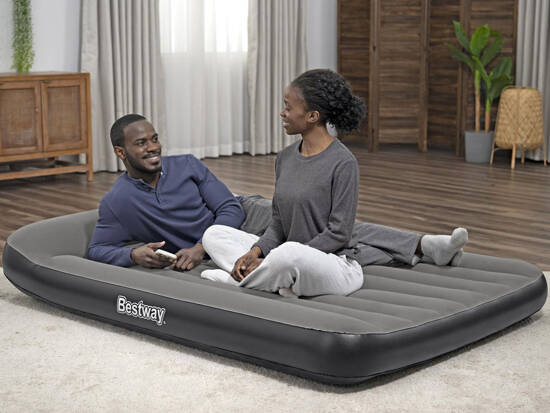 Bestway 2-person Tritech Inflatable Mattress Built-in USB Pump 191x137cm 671BR