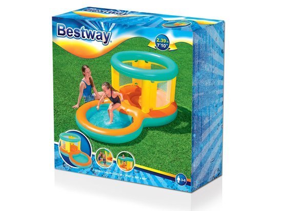 Bestway 2in1 Set Inflatable Playground Jumptopia paddling pool + trampoline 52385