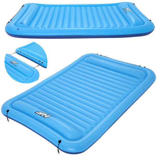 Bestway 4-person island  inflatable floating mattress 43542