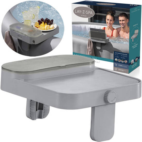 Bestway 4in1 Shelf All Lay-Z-Spa Storage Table Hanger Holder 60337