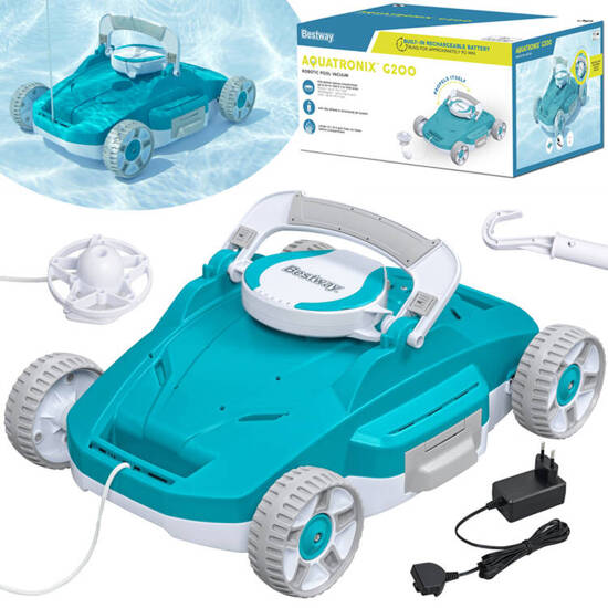 Bestway Automatic Pool Vacuum Cleaner Robot AquaTronix G200 58765