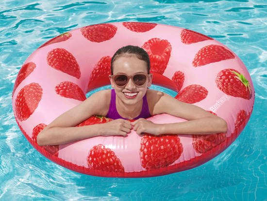 Bestway Big Circle for swimming 119 cm raspberries 36231