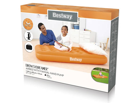 Bestway Children's air mattress 158x89cm 67918