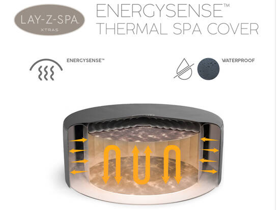 Bestway ENEGYSENSE Thermal Cover for Lay-Z-Spa 180cm 60317