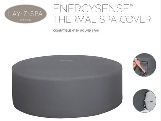 Bestway ENEGYSENSE Thermal Cover for Lay-Z-Spa 216 cm 60326