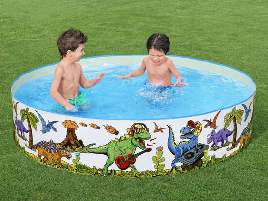 Bestway Expansion Pool Garden Paddling Pool DINOSAURS 183 x 38cm 55022