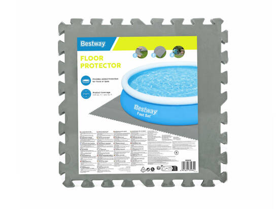 Bestway Foam Pool Mat GREY 50cmx50cm 58639