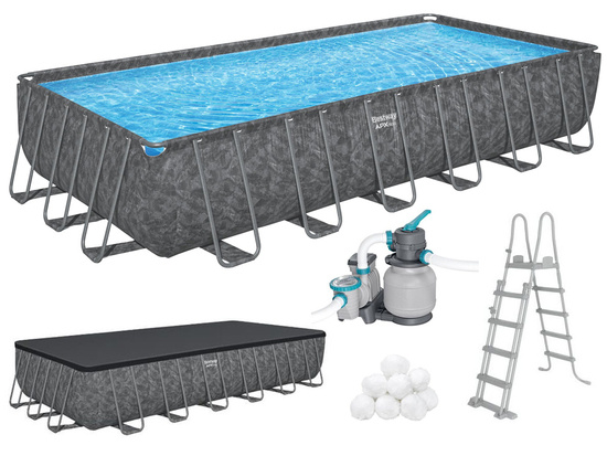 Bestway Frame Pool ALL YEAR APX 365 732x366cm Pump Ladder 561KG