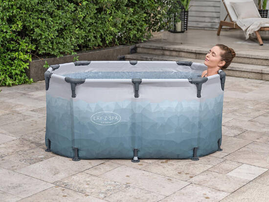 Bestway Glacial Dip WALKING Tank Set + Pump 150x90cm 6002N