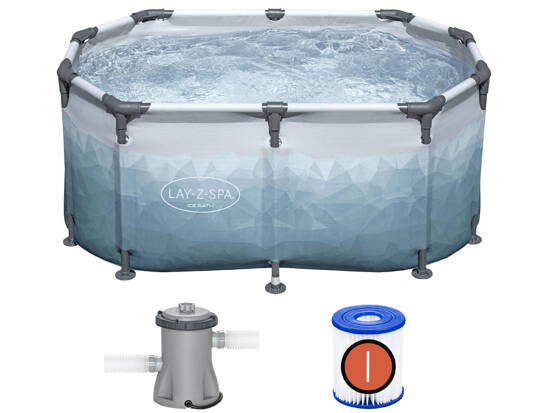 Bestway Glacial Dip WALKING Tank Set + Pump 150x90cm 6002N