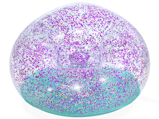 Bestway Glitter Chair inflatable pouffe Glitter Dream 114 x 112 x 66cm 75115