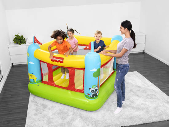 Bestway Inflatable Bouncer Castle for Children Fisher Price Playpen 93553