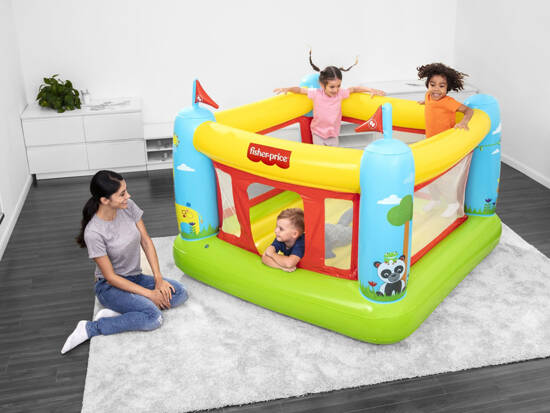 Bestway Inflatable Bouncer Castle for Children Fisher Price Playpen 93553