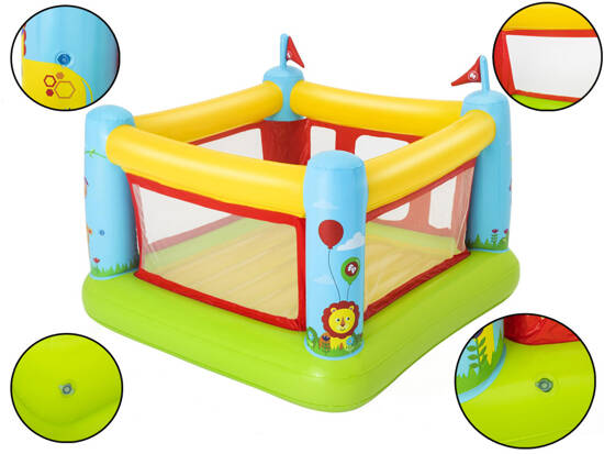 Bestway Inflatable Bouncer Castle for Children Fisher Price Playpen 93553