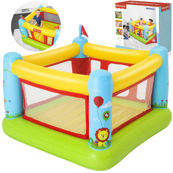 Bestway Inflatable Bouncer Castle for Children Fisher Price Playpen 93553