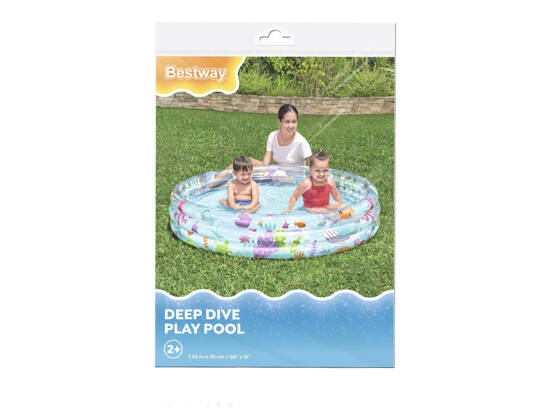 Bestway Inflatable Children's Pool SEA WORLD 152x30cm 51004