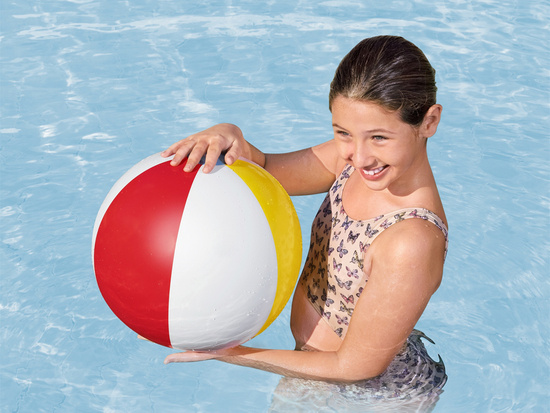 Bestway Inflatable beach ball in stripes 51cm 31021