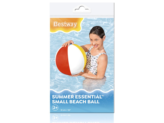 Bestway Inflatable beach ball in stripes 51cm 31021