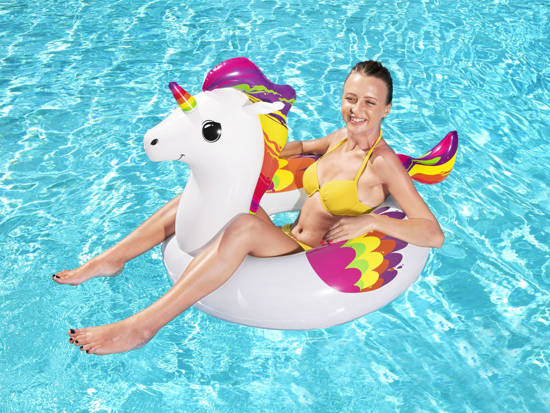 Bestway Inflatable large swimming ring UNICORN 119cm 36159