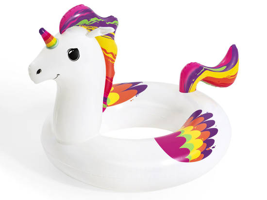 Bestway Inflatable large swimming ring UNICORN 119cm 36159