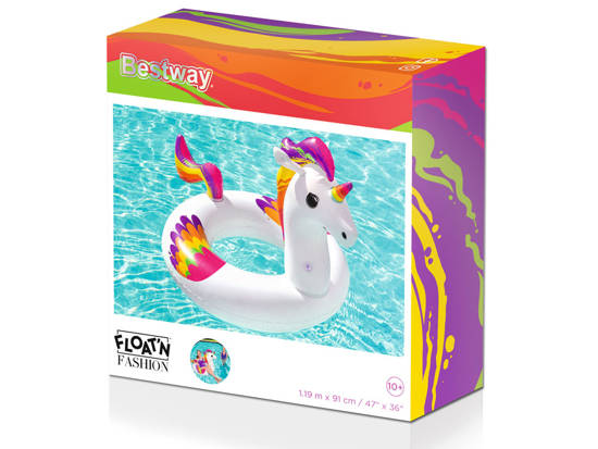 Bestway Inflatable large swimming ring UNICORN 119cm 36159