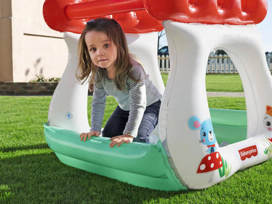 Bestway Inflatable pool with balls MUSHROOM MUCHOMOREK Fisher Price 93570