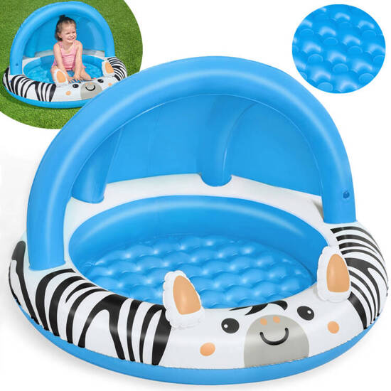 Bestway Inflatable pool with roof ZEBRA 97cm Safari Sun 52559