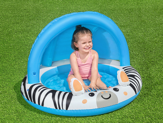 Bestway Inflatable pool with roof ZEBRA 97cm Safari Sun 52559