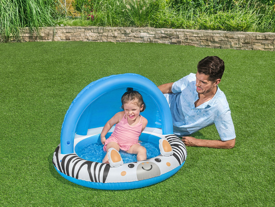 Bestway Inflatable pool with roof ZEBRA 97cm Safari Sun 52559