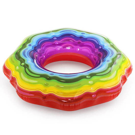 Bestway Inflatable swimming ring COLOURED JELLY 36163