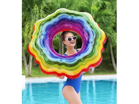 Bestway Inflatable swimming ring COLOURED JELLY 36163