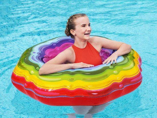 Bestway Inflatable swimming ring COLOURED JELLY 36163