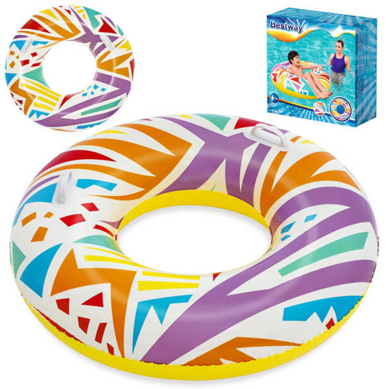 Bestway Inflatable swimming ring GEOMETRIC 107cm 12+ 36228