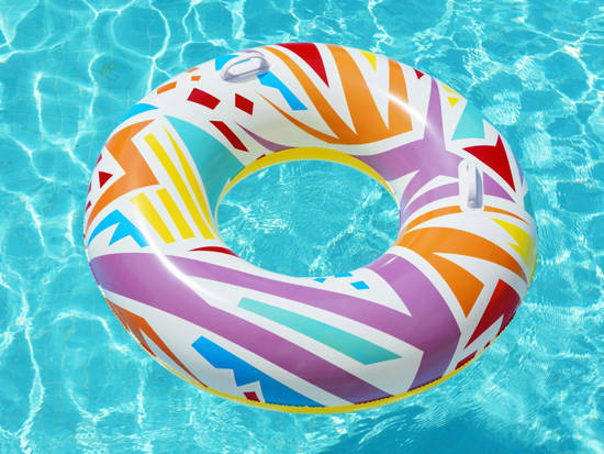 Bestway Inflatable swimming ring GEOMETRIC 107cm 12+ 36228