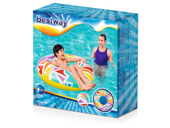 Bestway Inflatable swimming ring GEOMETRIC 107cm 12+ 36228