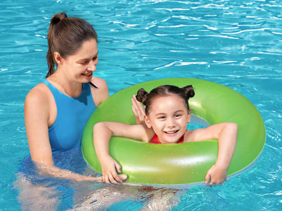 Bestway Inflatable swimming ring GREEN 76cm 36024