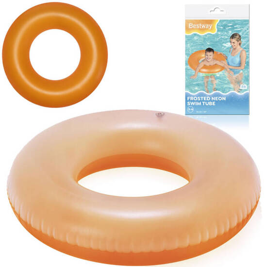 Bestway Inflatable swimming ring ORANGE 76cm 36024