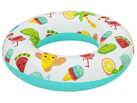 Bestway Inflatable swimming ring green FRUITS 61cm 36014 A