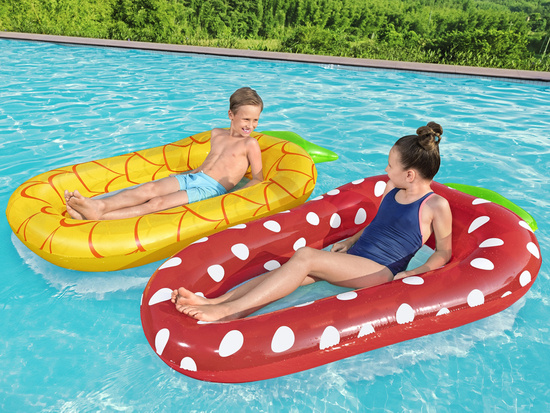 Bestway Inflatable water mattress for children Mesh bottom ANANAS 43644