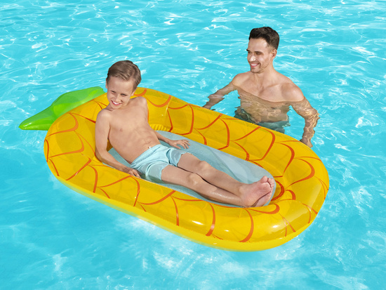 Bestway Inflatable water mattress for children Mesh bottom ANANAS 43644