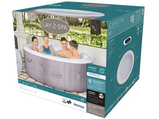 Bestway Jacuzzi Lay-Z-Spa CANCUN 2-4 persons 60003