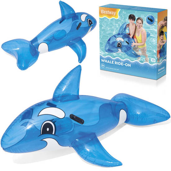 Bestway Large inflatable blue Dolphin Whale for swimming 157 cm 41037