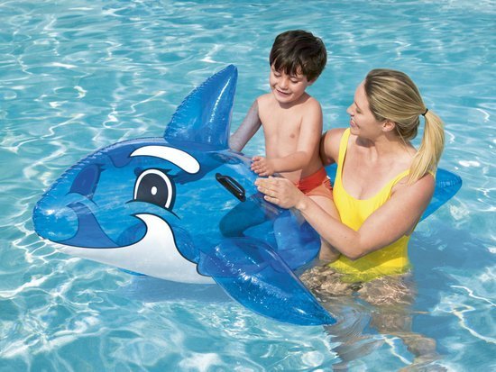 Bestway Large inflatable blue Dolphin Whale for swimming 157 cm 41037